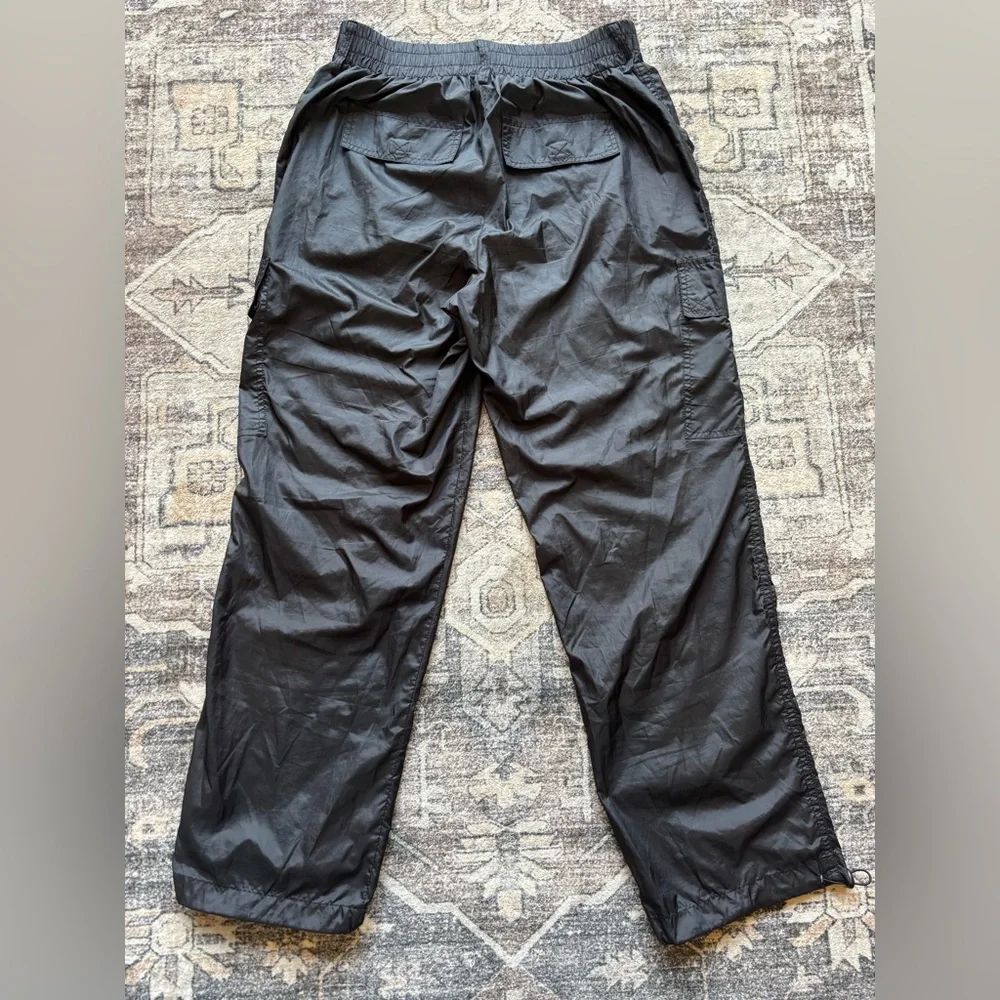 Playboy By PacSun Black Classic Nylon Cargo Pants Women’s Size‎ Medium